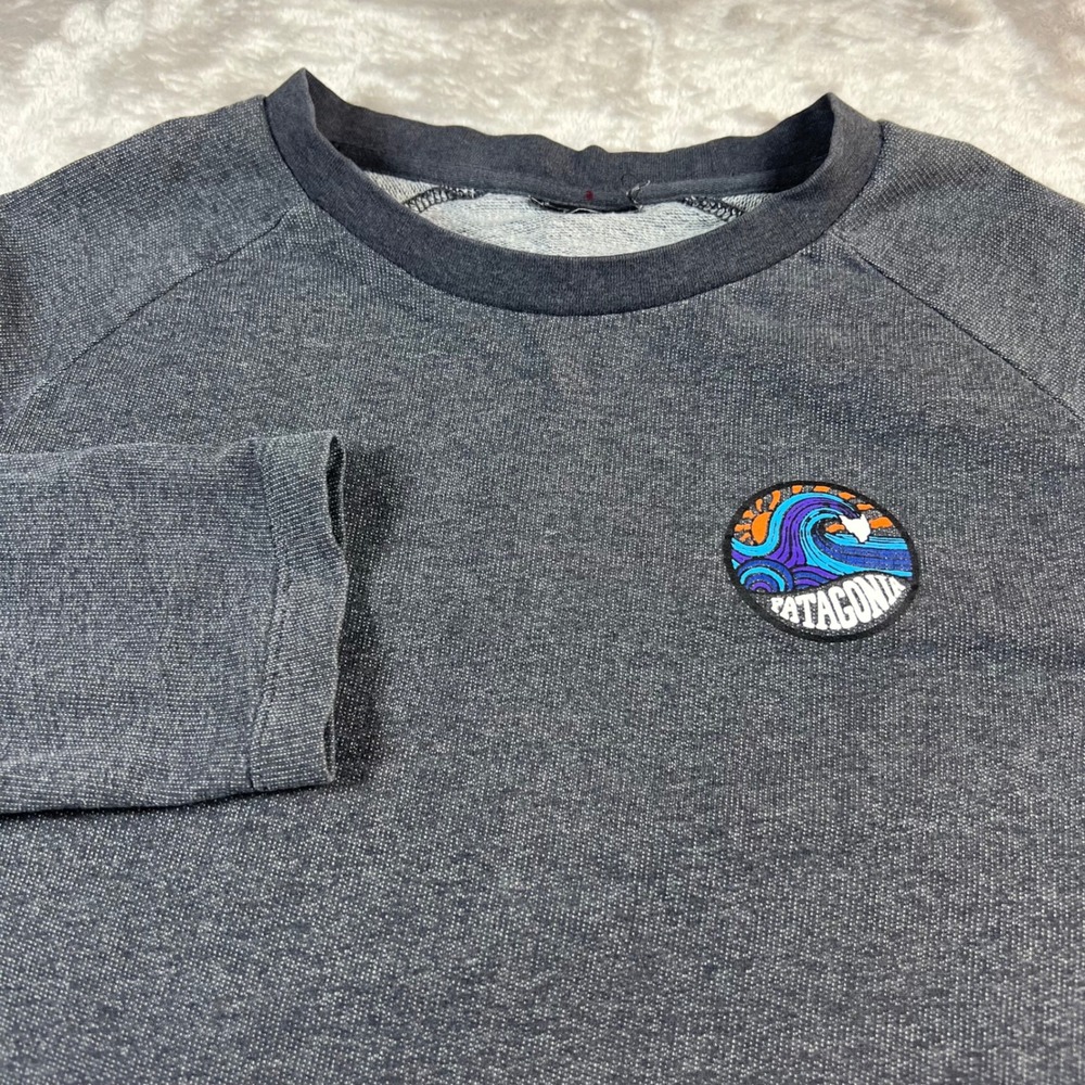Patagonia Men's M? Sweatshirt Grey Conquerors of the Useless Graphic 39472FA16